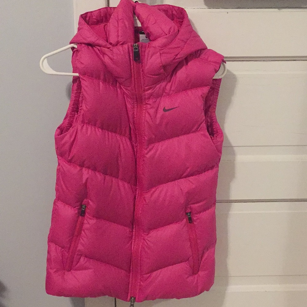 Nike pink vest
